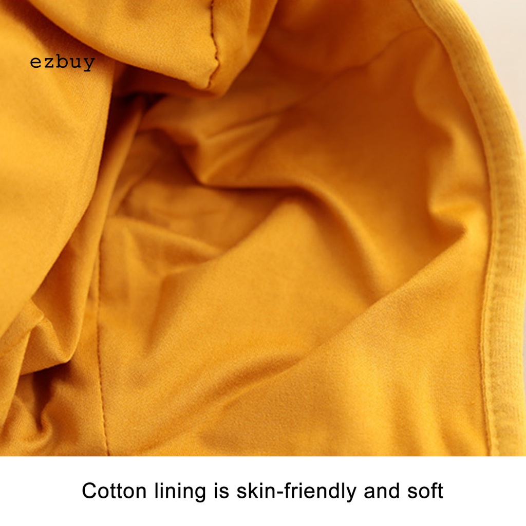Mũ Cotton Thoáng Khí Có Dây Điều Chỉnh Dành Cho Bé