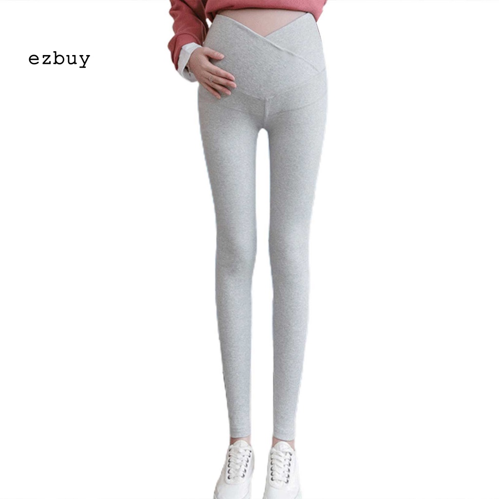 Quần Legging Lưng Thấp Thời Trang Mùa Thu Cho Mẹ Bầu