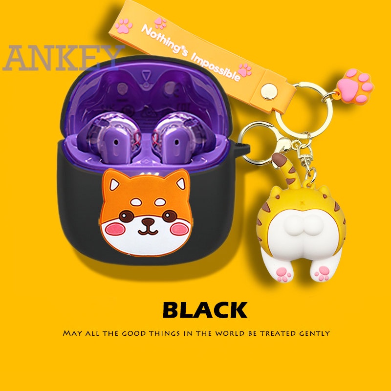 JBL Tune Flex Case Protective Cute Cartoon Cover Bluetooth Earphone Shell Accessories TWS Headphone Portable TUNEFLEX