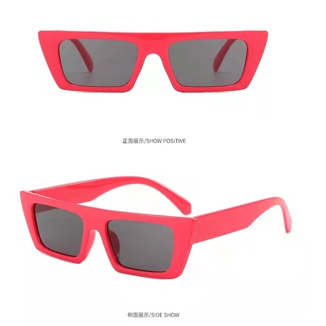 Kính Mát Mắt Mèo Tròng Vuông Nhỏ Chống Tia UV400 Phong Cách Cổ Điển Sang Trọng Thời Trang Mùa Hè Cho Nam Và Nữ