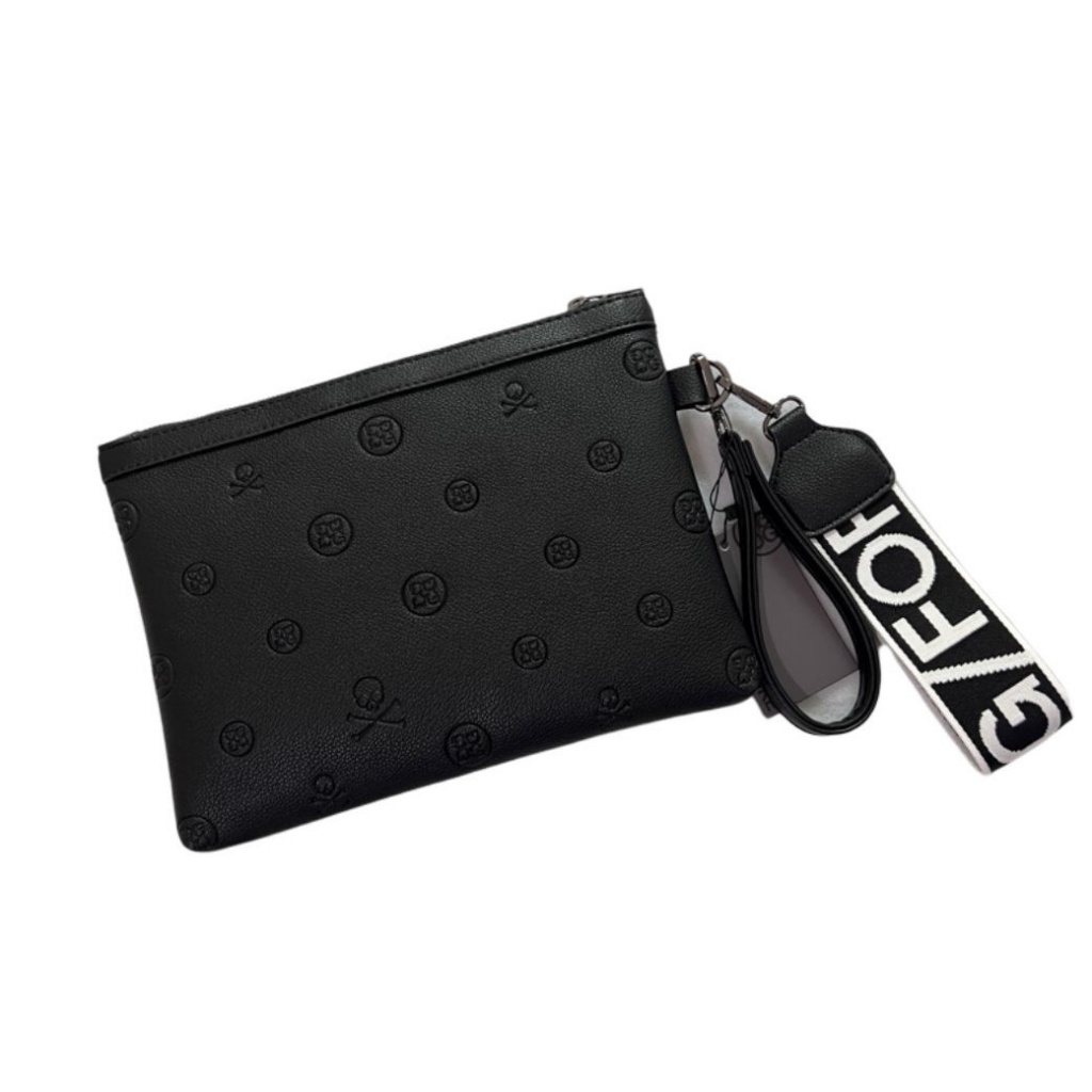 Túi Cầm Tay Đựng Tài Liệu Chơi golf G4 Màu Đen Trơn Nhỏ Gọn LDCX Dành Cho Nam Nữ Chơi Gôn Ngoài Trời