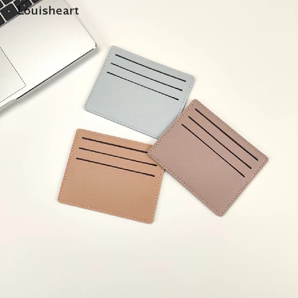 Ví Louisheart 1 Ngăn Đựng Thẻ Ngân Hàng / Tiền Xu / Danh Thiếp Siêu Mỏng