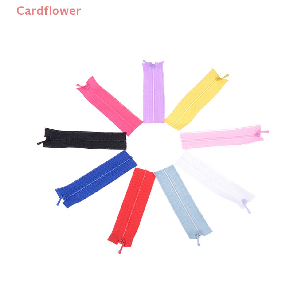 Bộ 5 Khóa Kéo Mini Phụ Kiện May Vá Cho Búp Bê Mới