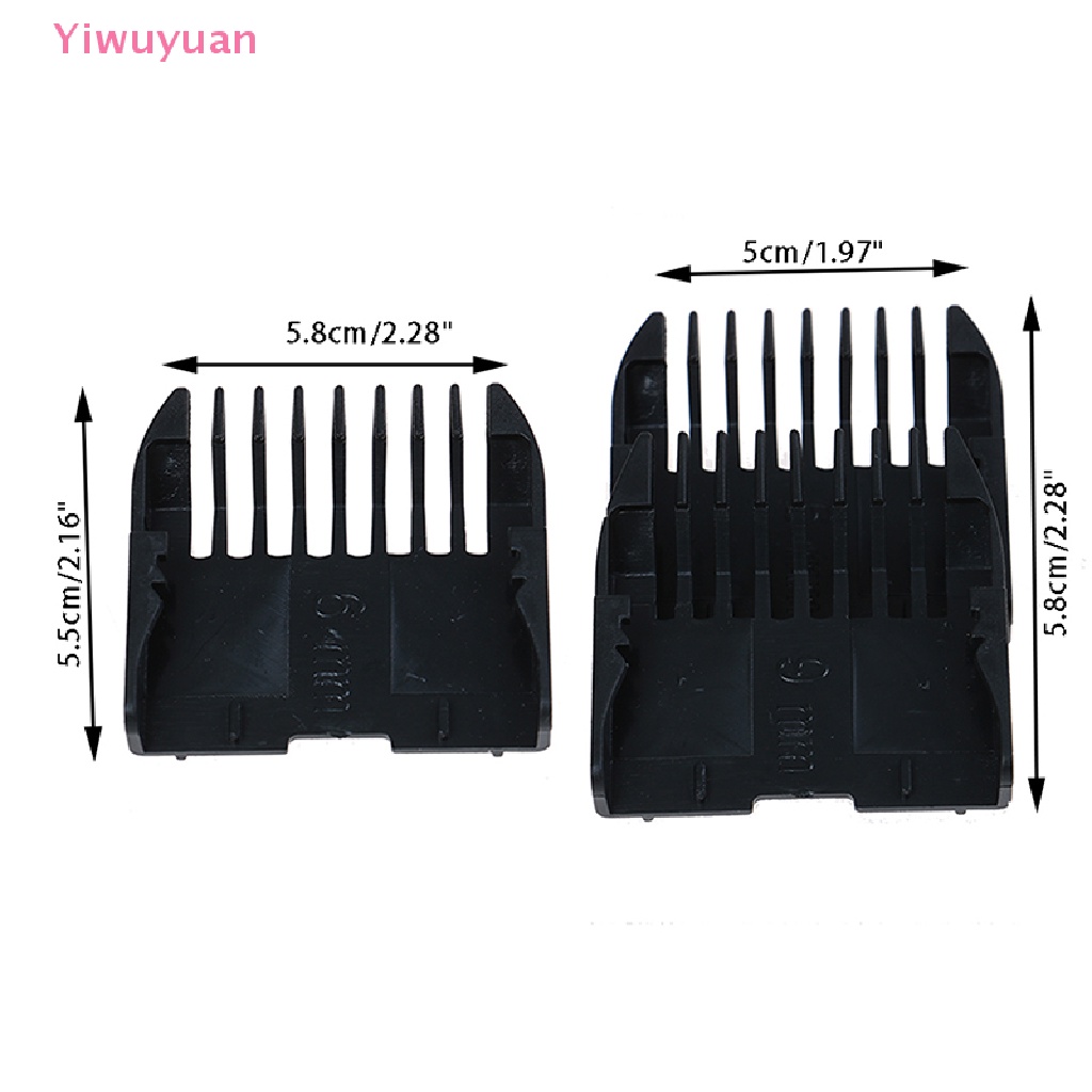 <Yiwuyuan> 4Pcs/set Cutg Guide Comb Hairdressing Tool Set Limit Comb Hair Trimmer Shaver New