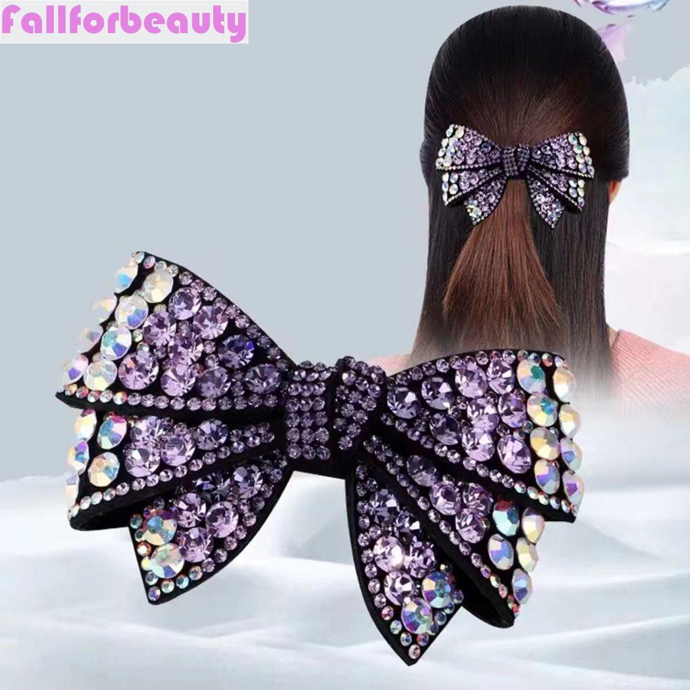 Kẹp Tóc Hình Nơ Sau Lưng Nhiều Màu Sắc Đơn Giản Phong Cách Pháp Cổ Điển Thời Trang Cho Nữ