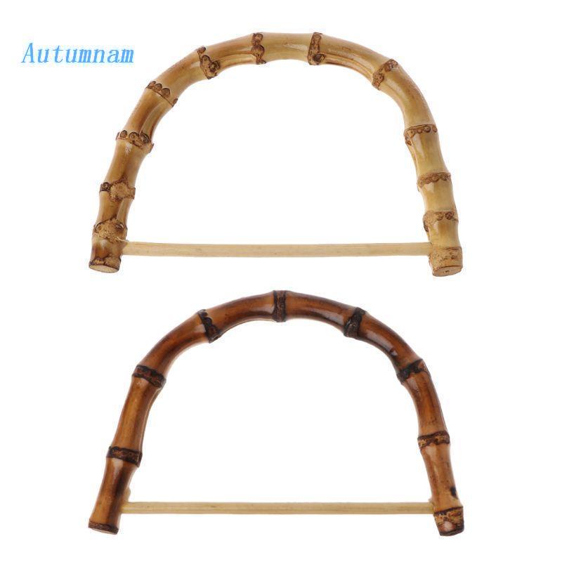 Tay Cầm Bằng Tre Hình Chữ D Thay Thế Cho Túi Xách