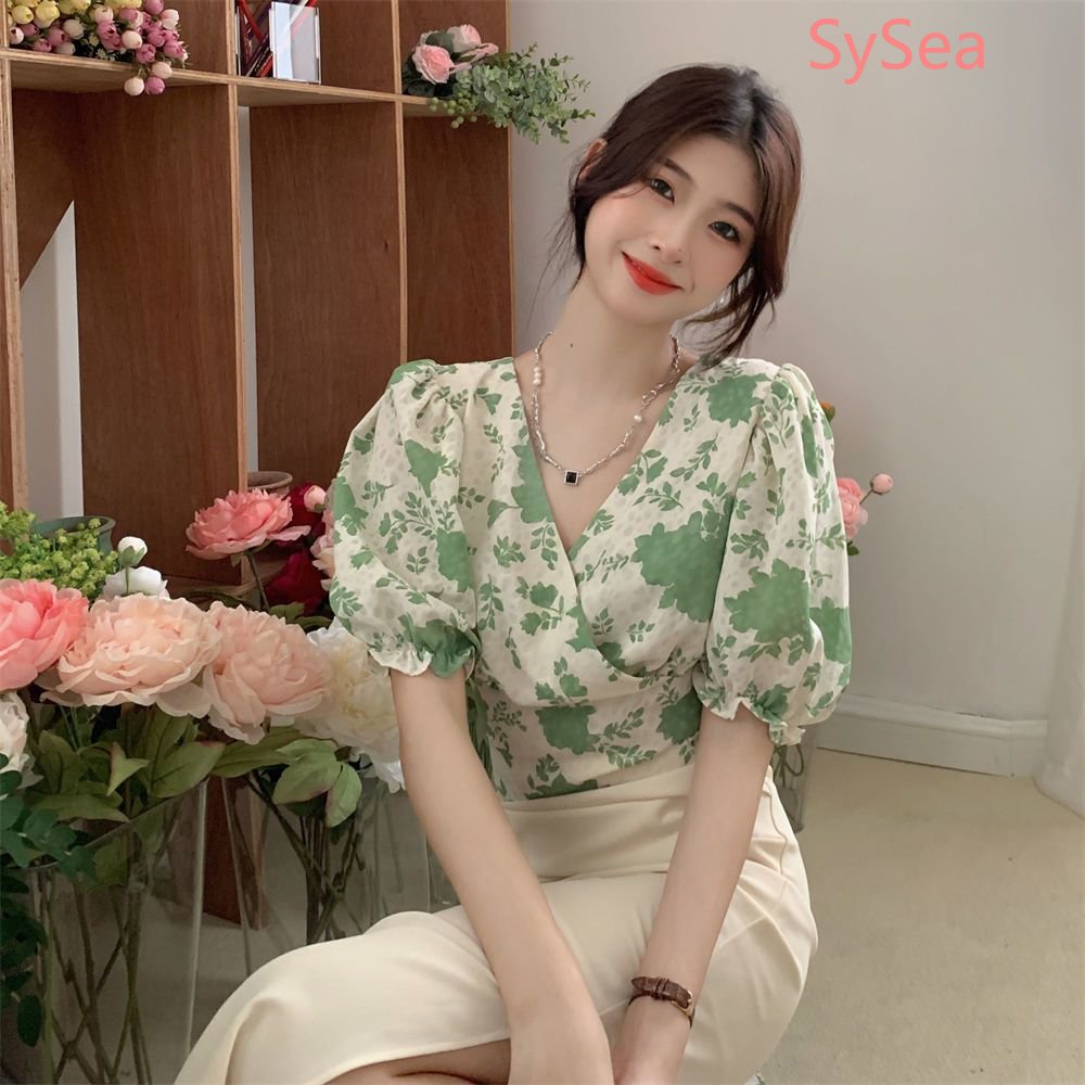 Áo Sơ Mi Cổ Chữ V Hở Lưng Thắt Nơ Xinh Xắn Thời Trang Hè Cho Nữ