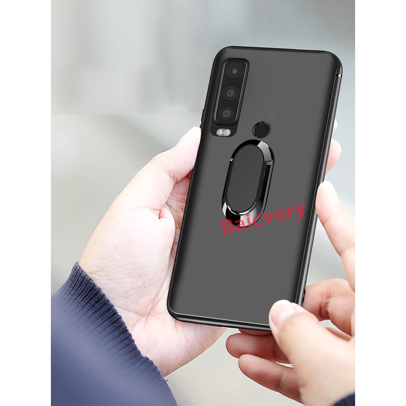 Ốp điện thoại TPU Mềm Kèm Vòng Nhẫn Và Nam Châm Gắn Ô Tô Cho Cat S75