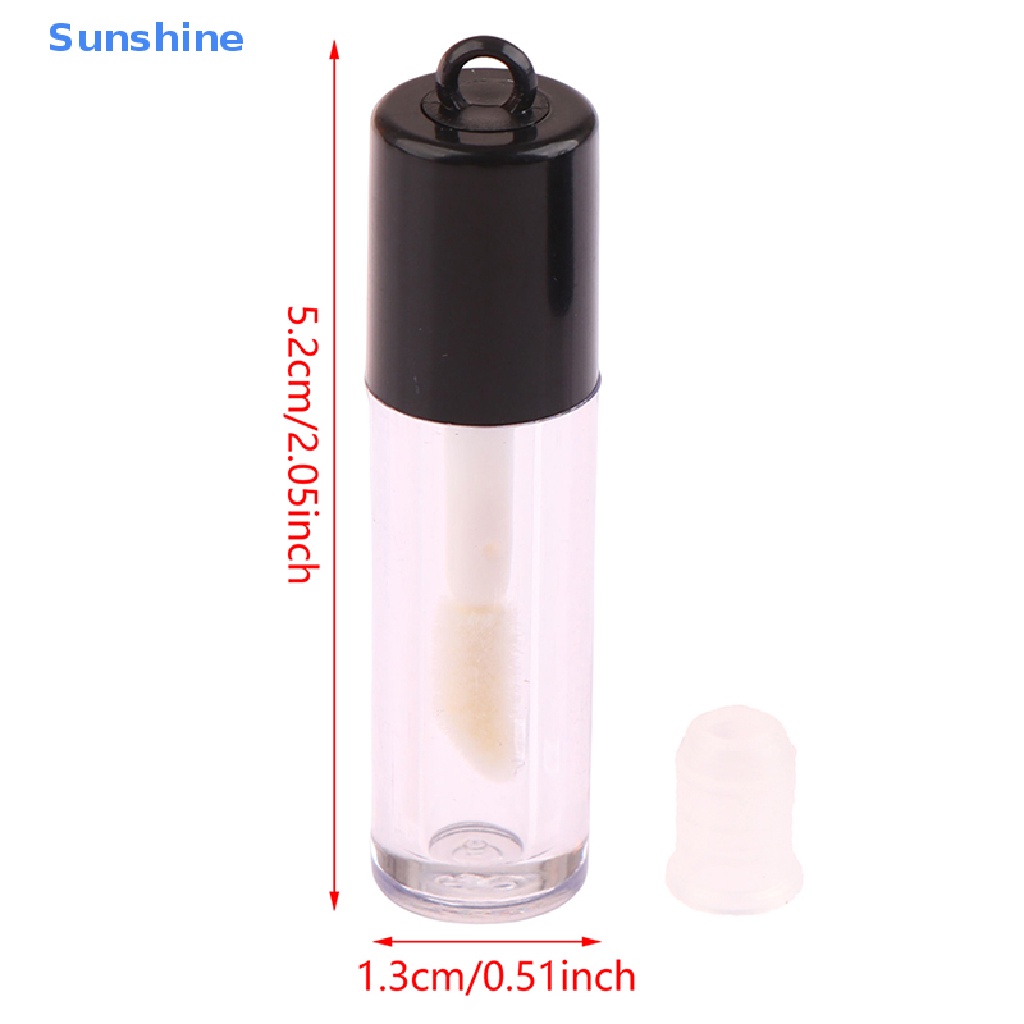 Set 10 Lọ Rỗng Đựng Son Dưỡng Môi Dung Tích 1ML Tiện Dụng