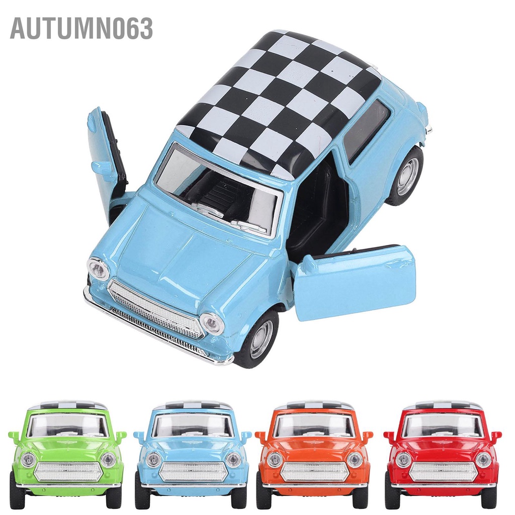 Autumn063 Năm 1/32 Lực Mô Phỏng Dễ Thương Hợp Kim Xe Đồ Chơi Hình Có Cửa Mở Cho Bộ Sưu Tập Trang Trí