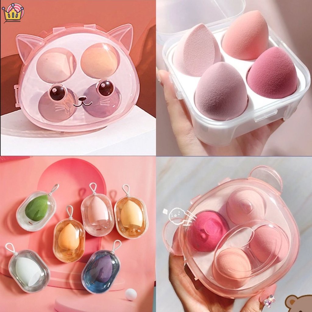Bộ 4 Miếng Mút Trang Điểm Mềm JP5
