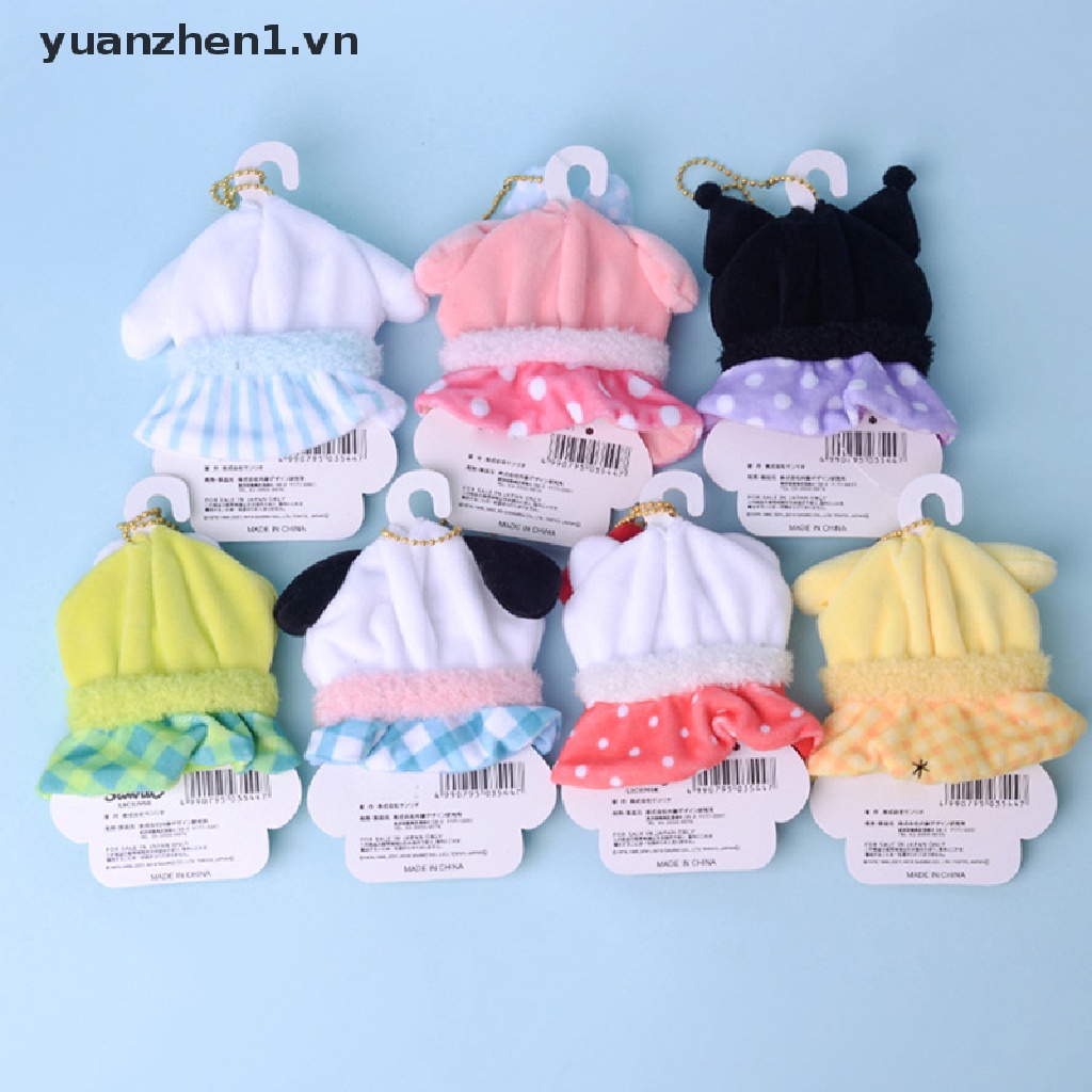 1 Búp Bê Nhồi Bông Hình Nhân Vật Sanriod Kitty My melody Dễ Thương