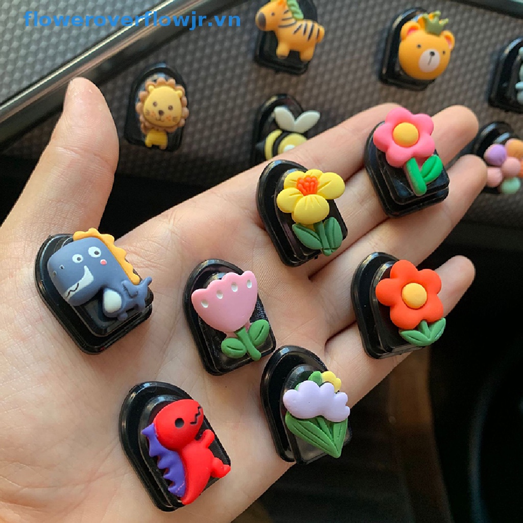 1 Móc Treo Dây Cáp USB / Chìa Khóa Gắn Tường / Bảng Điều Khiển Xe Hơi Mini