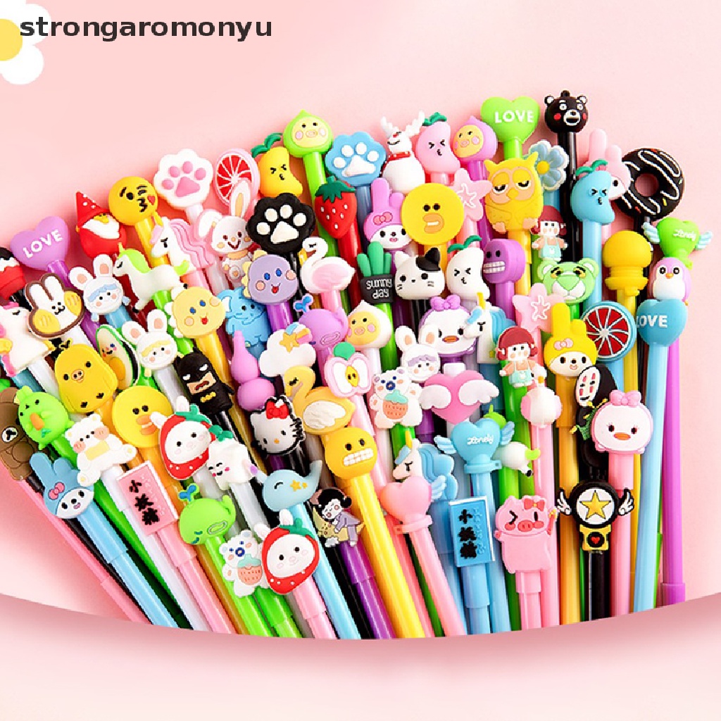 Set 20 Bút Viết Họa Tiết Hoạt Hình Dễ Thương