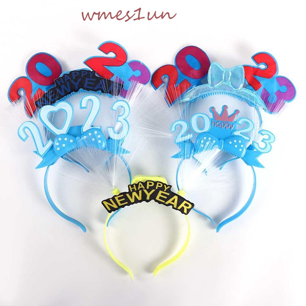 Băng Đô Cài Tóc Hình Vương Miện Bằng Nhựa Mừng Năm Mới 15H