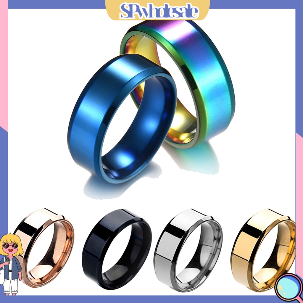 [SPwholesale] Nhẫn kiểu dáng đơn giản thời trang cho nam và nữ