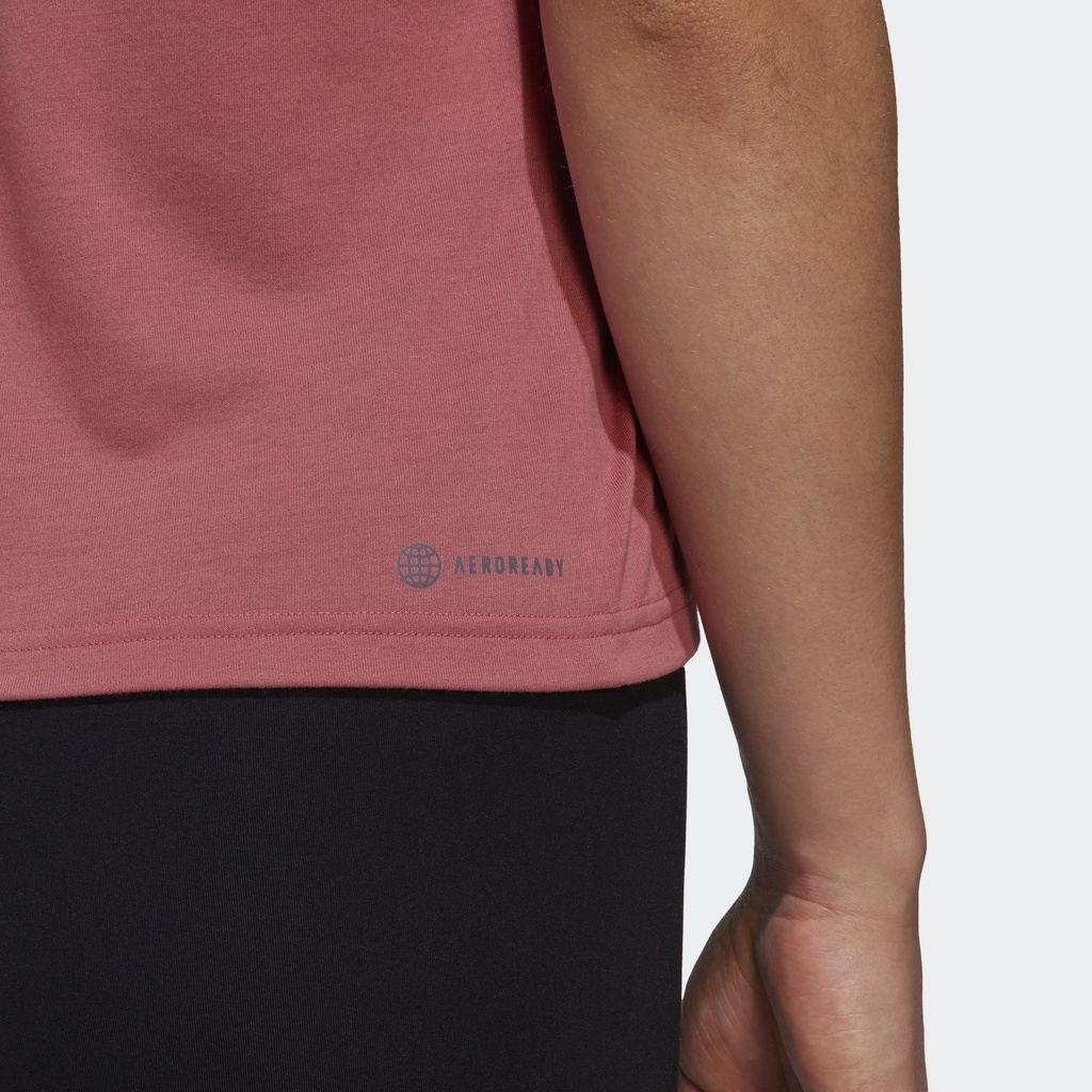 Adidas Tập luyện Áo Thun Hoa Made for Training AEROREADY Nữ Đỏ HM4506