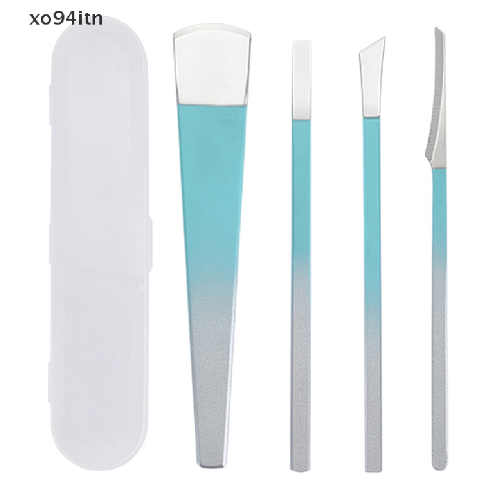 Set 1 / 4 Dụng Cụ Loại Bỏ Da Chết Lòng Bàn Chân Tiện Dụng