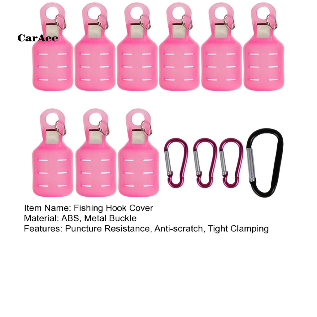 1 Bộ Túi Đựng Bảo Vệ Móc Câu Tôm Bằng Nhựa ABS Chống Rơi