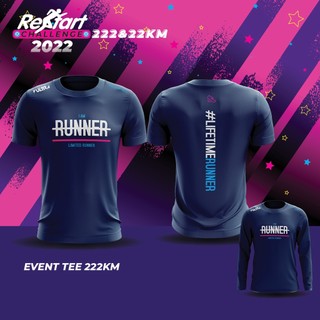 I am runner run event t '- áo thun màu xanh đậm - kain ultron medal leo núi ngoài trời