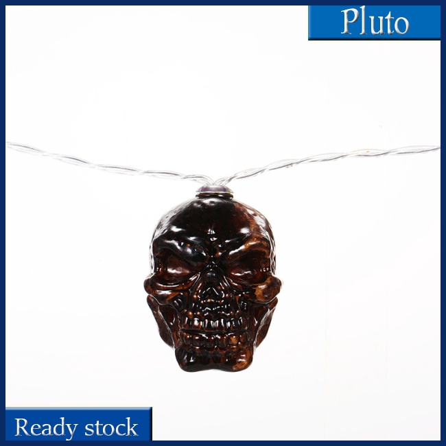 Dây Đèn Led Hình Đầu Lâu Trang Trí Halloween Độc Đáo