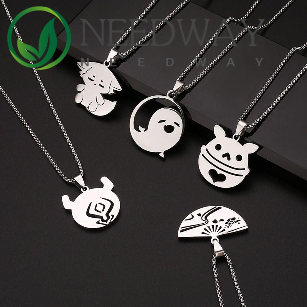 Needway Vòng cổ Mặt Hình Lá Phong Ma Thời Trang Cho Nam