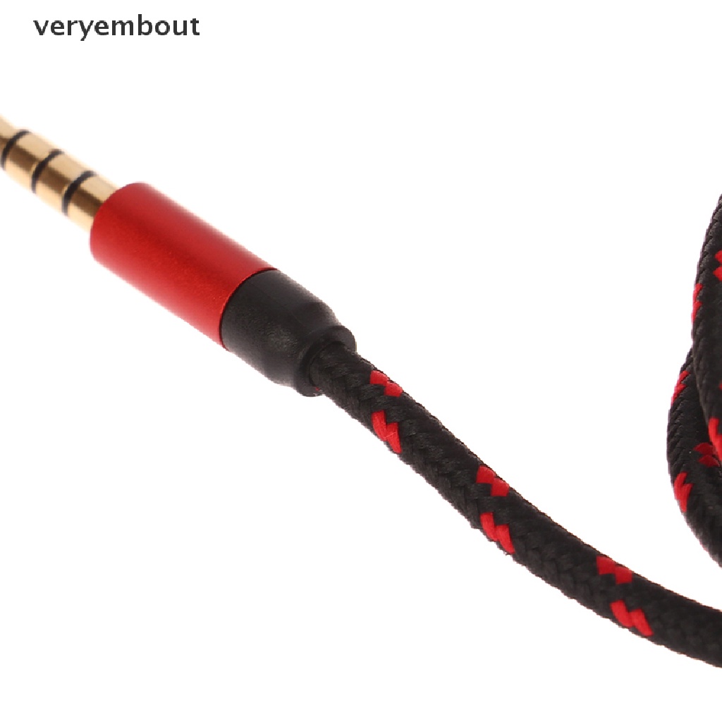 Dây Cáp Âm Thanh Nối Đầu Cắm 3.5mm Với Cổng AUX Cho Điện Thoại / Máy Tính / Xe Hơi