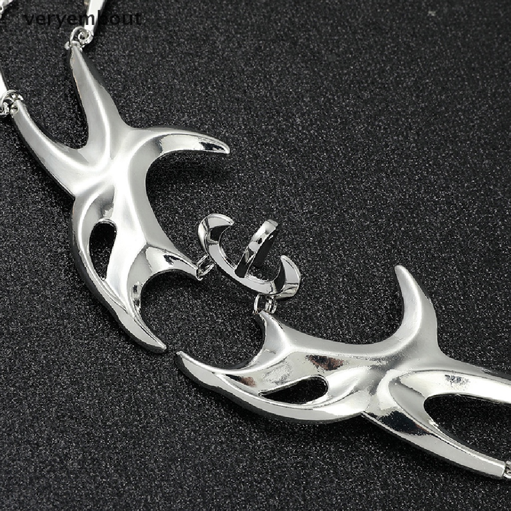 1 Mặt Nạ Rỗng Màu Bạc Phong Cách Gothic Thời Trang