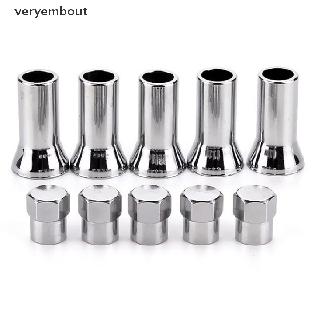 Bộ 10 Nắp Van Bánh Xe Hơi TR414AC Chất Lượng Cao