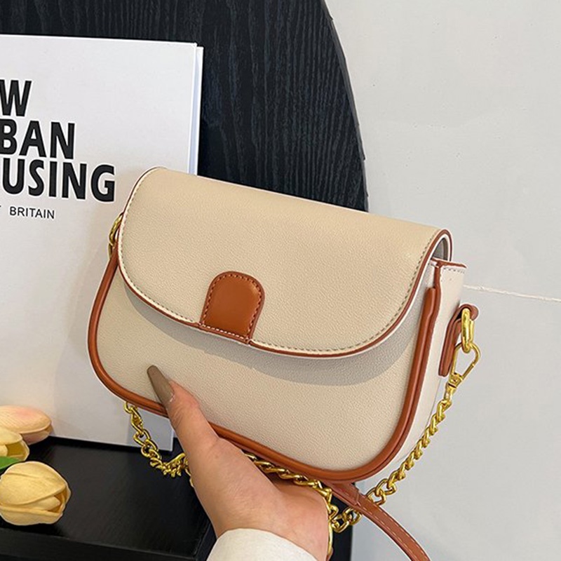 Ielgy Túi Đeo Chéo Vai Có Khóa Vuông Phủ Lông Cao Cấp Có Thể Điều Chỉnh Được Dành Cho Nữ