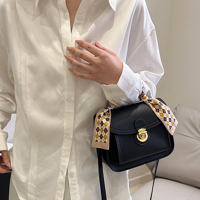 Ielgycommuter Túi Xách Đeo Vai Một Vai Cầm Tay Bằng Lụa Phong Cách Hàn Quốc Đơn Giản Dễ Phối Đồ Cho Nữ