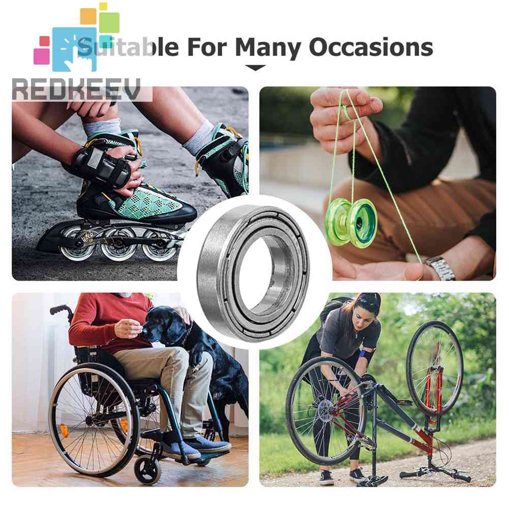 Set 5 Vòng Bi Bằng Thép Các Bon Cao Cấp Cho Xe Ô Tô Đồ Chơi