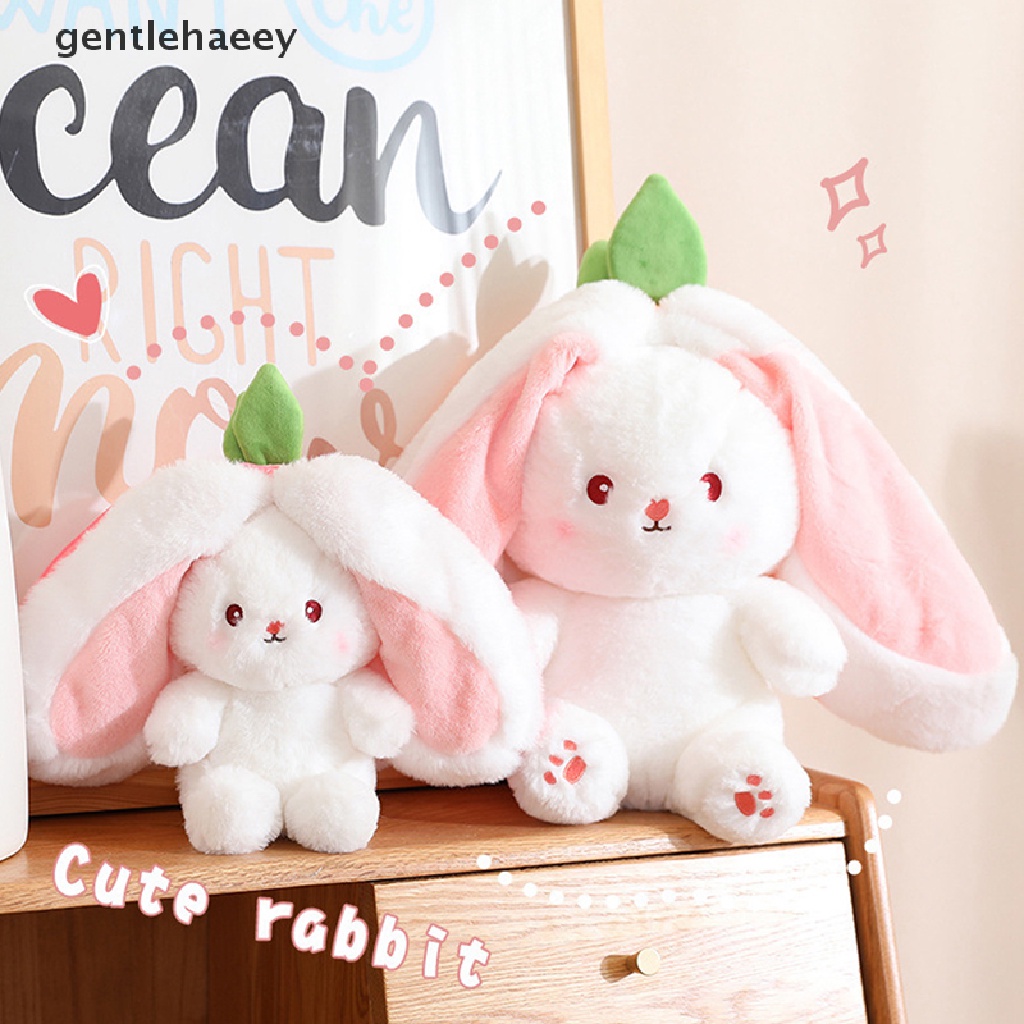 Đồ Chơi Nhồi Bông Hình Thỏ / Cà Rốt / Dâu Tây Dễ Thương