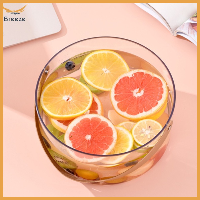 Giỏ Đựng Trái Cây / Snack Đa Năng Sức Chứa Lớn Có Tay Cầm Tiện Dụng