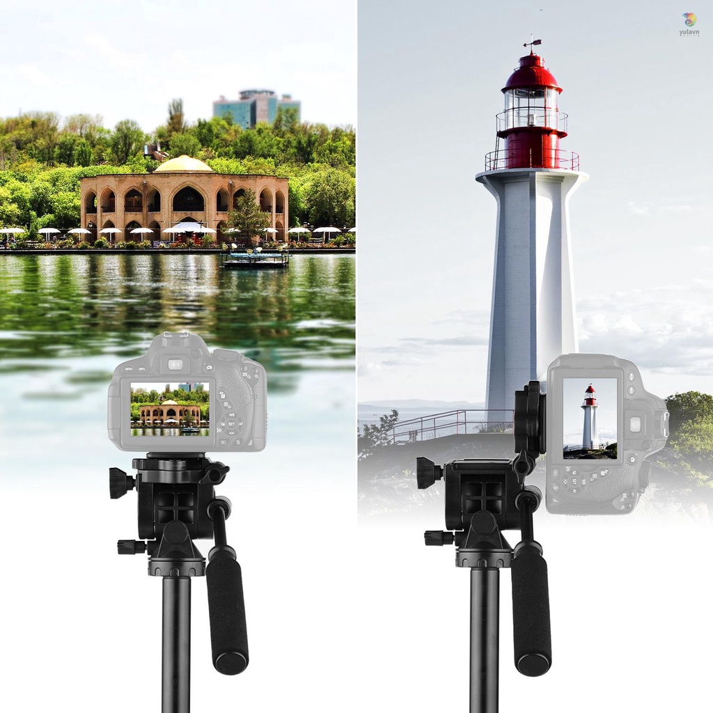 Đầu Bi Thủy Lực Có Giá Đỡ Ba Chân Bằng Hợp Kim Nhôm Max. yula) Andoer TTT-005 Phụ Kiện Tăng Chiều Cao 65 Inches Max... 65 Inch Túi Đựng Đồ Đa Năng 11lb Kèm Túi Đựng Tiện Dụng 11lb