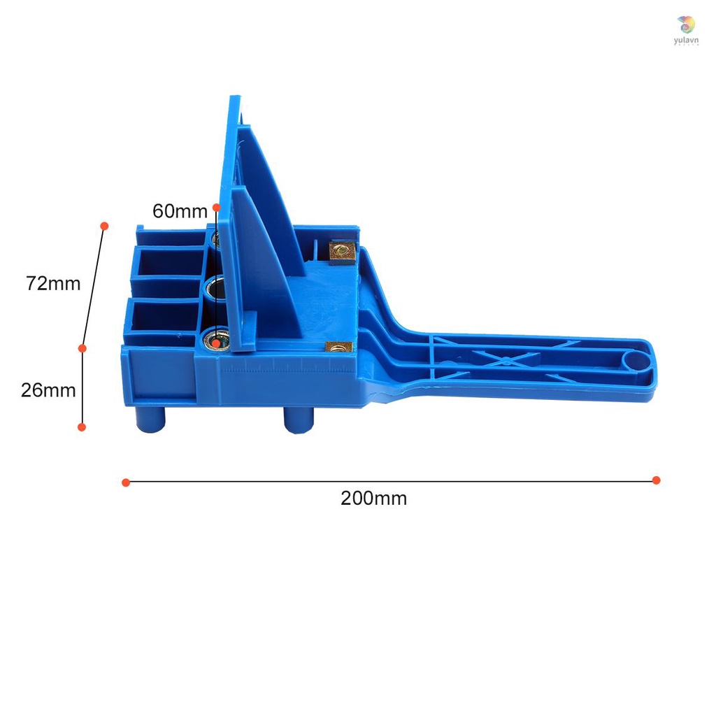 Mũi Khoan Lỗ Cầm Tay Bằng Nhựa ABS 6 / 8 / 10mm Chuyên Dụng