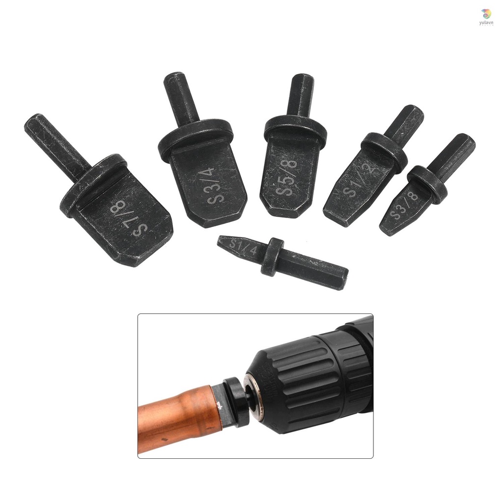 Bộ 6 Mũi Khoan Mở Rộng Cho Máy Điều Hòa HVAC