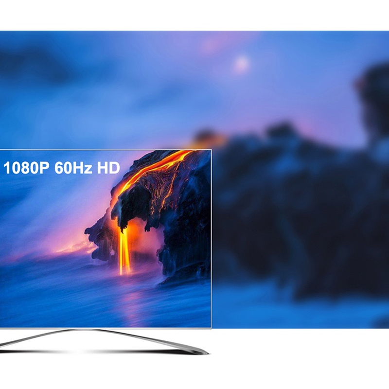 Dây Cáp Chuyển Đổi hdmi Không Dây Loại c 30m Cho Điện Thoại / Máy Tính / Máy Chiếu / tv Mới