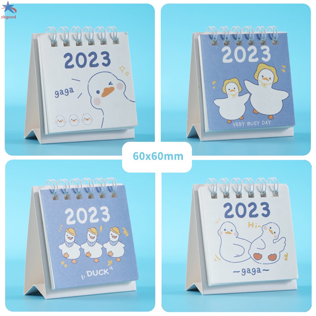 4 Lịch Để Bàn Mini Dễ Thương 2023