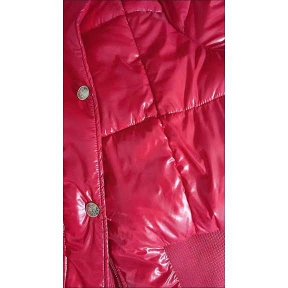 Áo Khoác Phao Đệm Mỏng Vừa Vặn Màu Trơn Phong Cách Thu Đông Mới