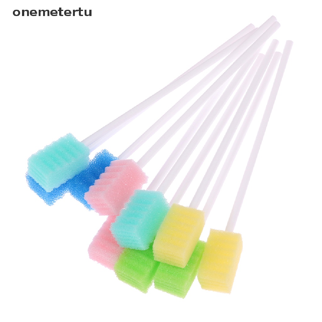 Set 10 Tăm Bông Vệ Sinh Miệng Dùng Một Lần Tiện Dụng