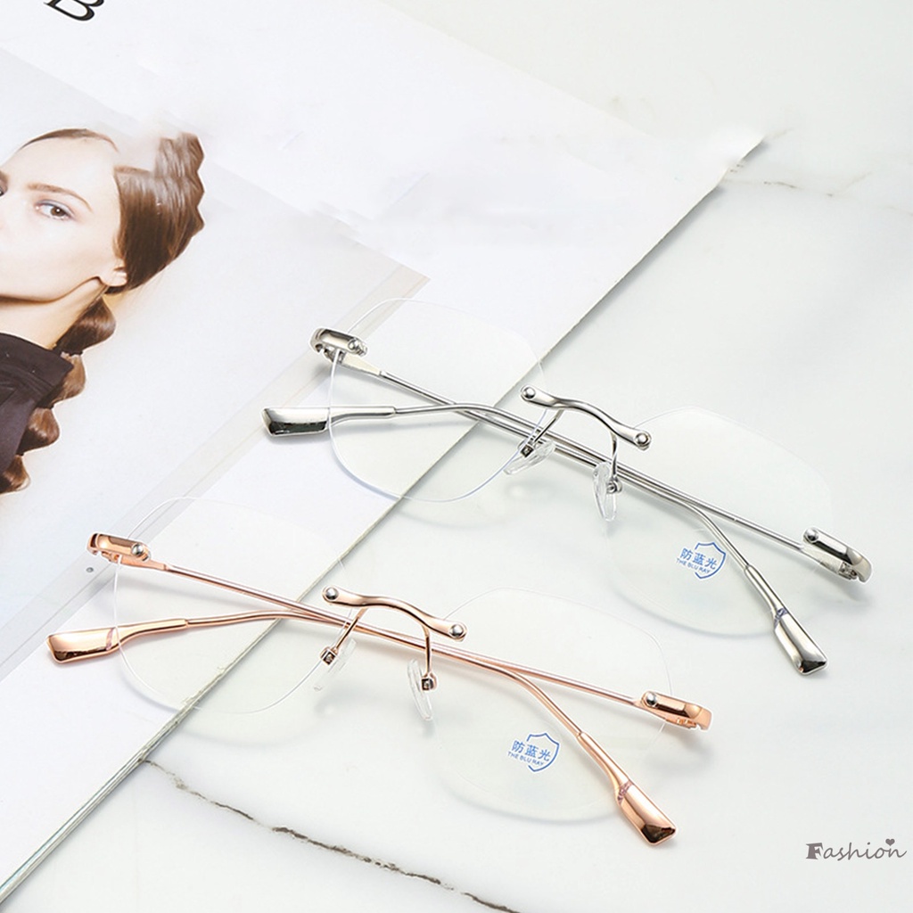 Kính Cận Thị Không Gọng Kiểu Dáng Thanh Lịch Kèm Chỉ Số 1.56