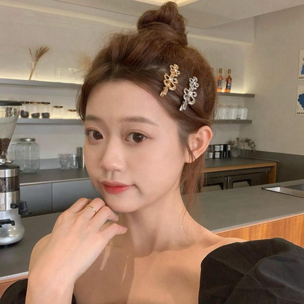 CABEZA Kẹp Tóc Hình Hoa Dễ Thương Cho Nữ