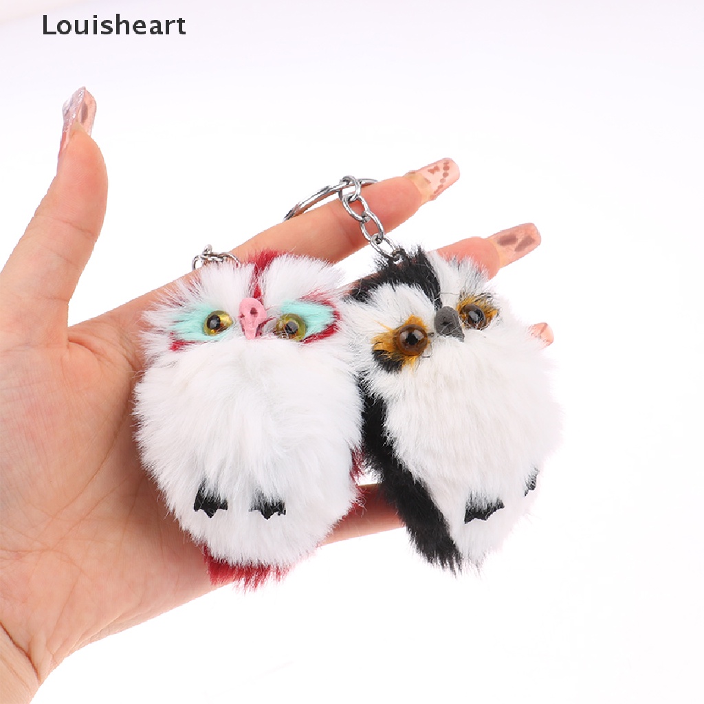 Móc Khóa Hình Cú Nhồi Bông Xinh Xắn Louisheart