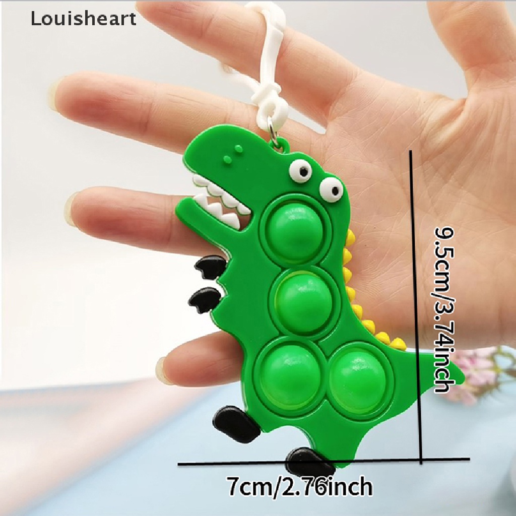 Móc Khóa Hình Khủng Long Bằng Silicon Chống Căng Thẳng