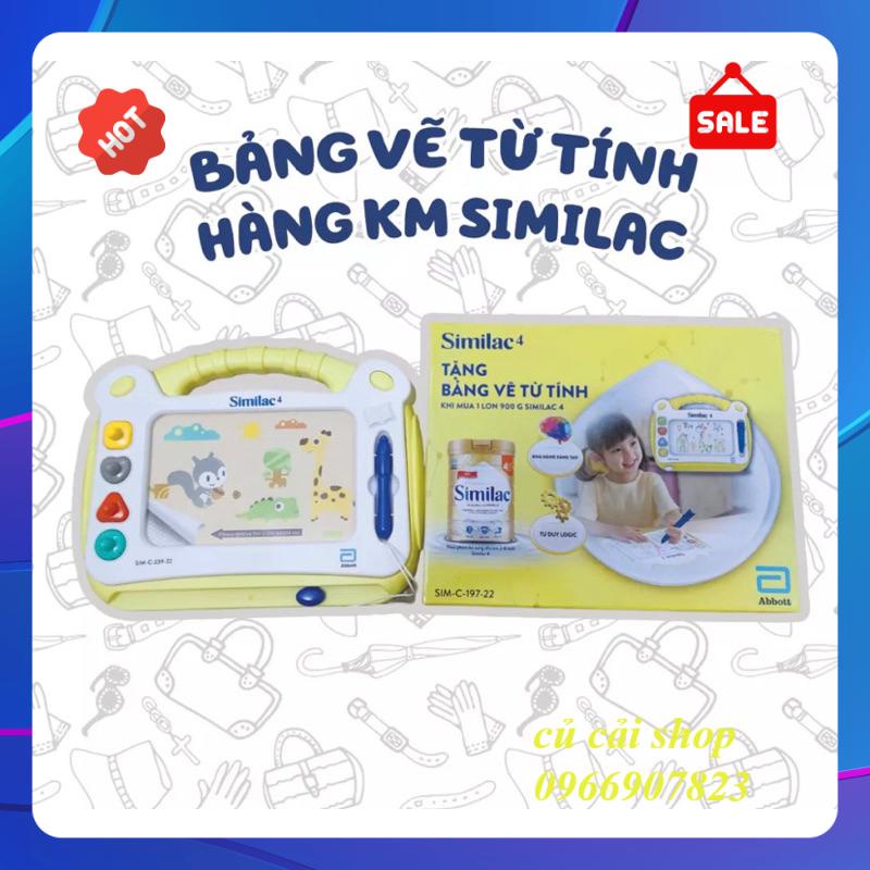Bảng vẽ tự xóa cho bé thông minh,bảng từ tính tập viết, tập vẽ cho bé hkm similac