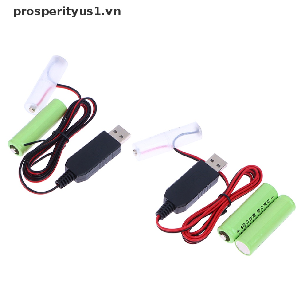 1 Dây Cáp Nguồn AA / AAA Khử Trùng Thay Thế 1-3 Cái 1.5V