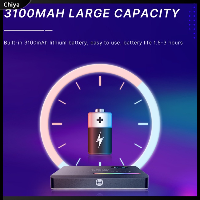 Đèn Led Ulanzi Vl120 Rgb Mini Bỏ Túi Dùng Chụp Ảnh Cầm Tay Tiện Dụng