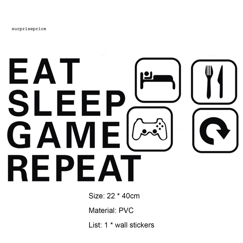 Decal dán tường PVC Tự Dính Họa Tiết Bộ Điều Khiển Chơi Game Trang Trí Phòng Khách