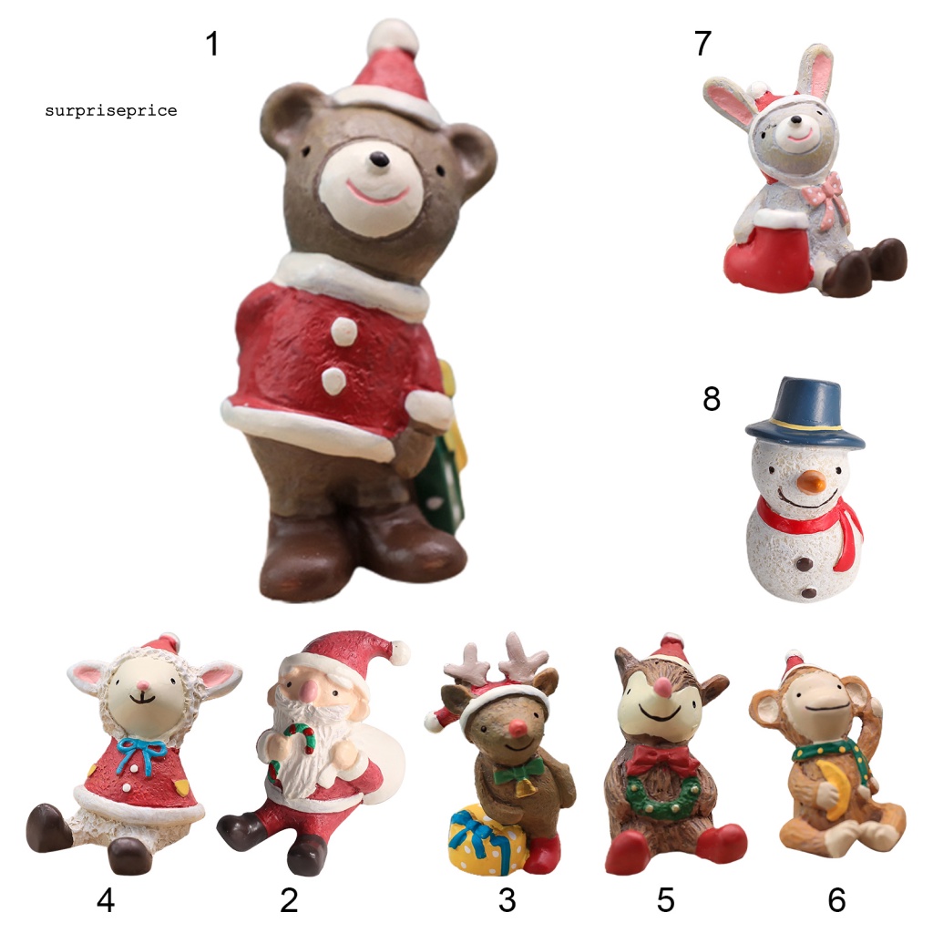 Mô Hình Động Vật Mini Bằng Resin UV Thân Thiện Với Môi Trường Trang Trí Nhà Cửa